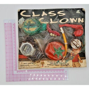 Vintage Vending Display Board Class Clowns 0251